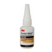 PR100 Scotch-Weld клей цианоакрилатный однокомпонентный прозрачный, 20г