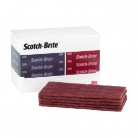 Лист MX-HP Scotch-Brite, S ULF, серый, 115 мм х 230 мм, 64660, 25шт./уп
