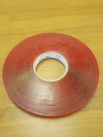 Мармеладка PRO TAPE PT1600 лента прозрачная двусторонняя повышенной прочности (Ширина 6мм х 25м)