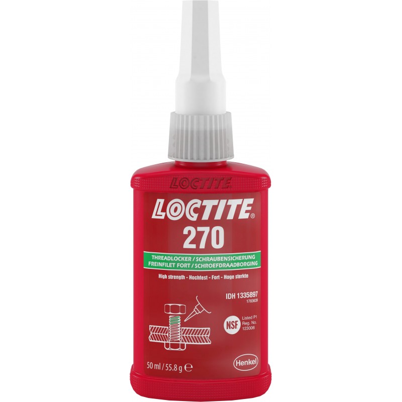 Фиксатор резьбы высокой прочности LOCTITE 270, 50 мл (кратно 10шт)